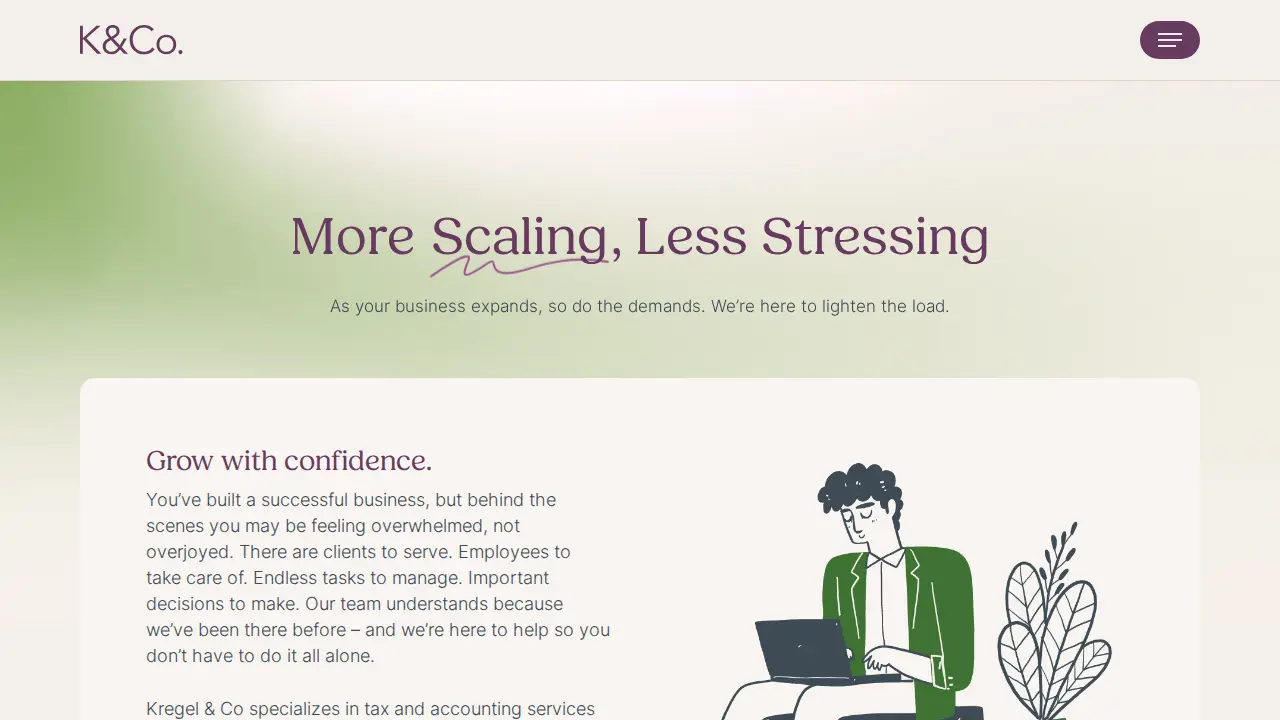 Kregel & Company CPA page