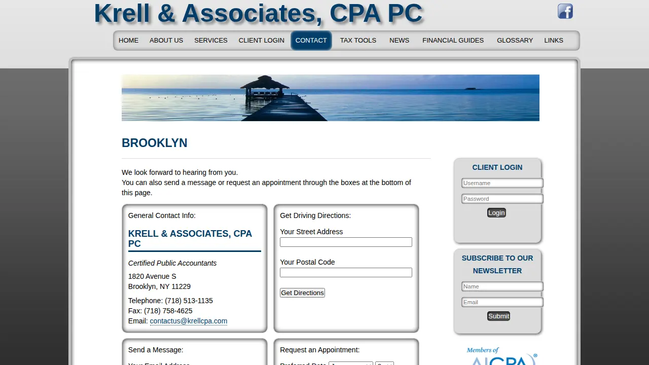 Krell & Associates CPA PC page