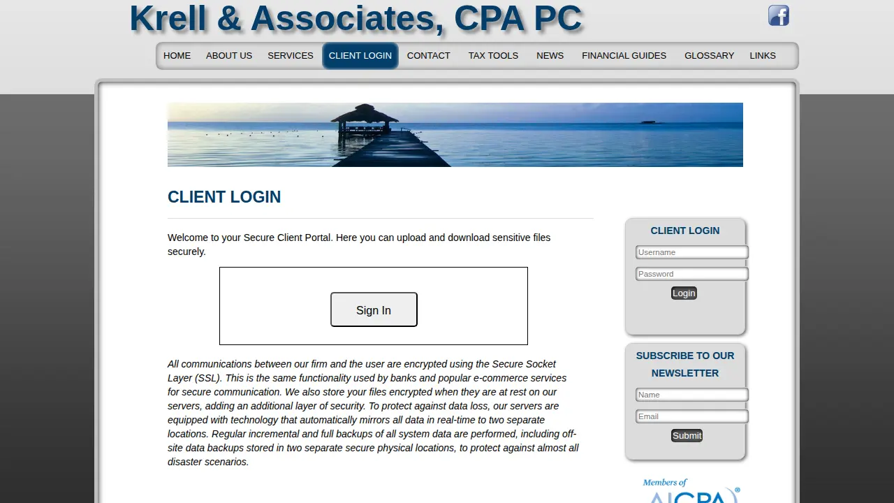 Krell & Associates CPA PC page