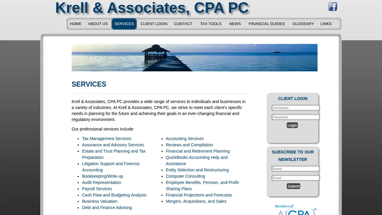 Krell & Associates CPA PC page