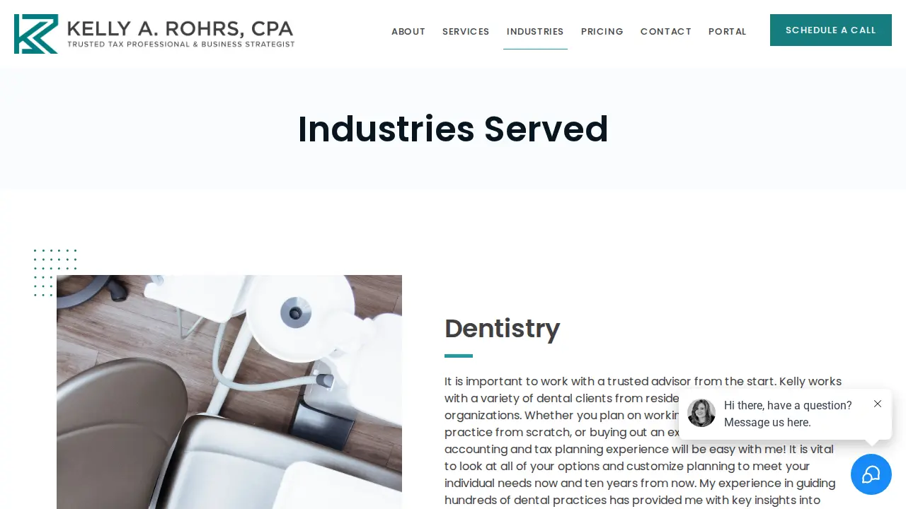 Kelly A. Rohrs, CPA page