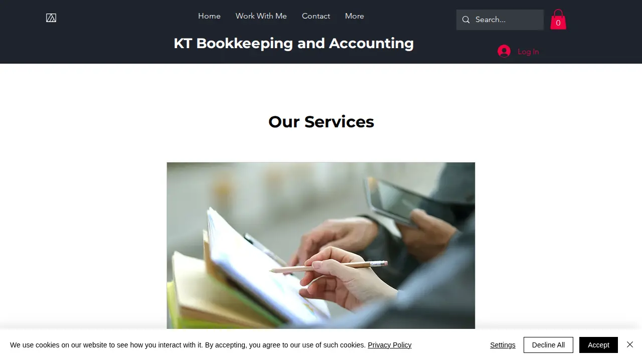 QuickBooks Certified ProAdvisor page
