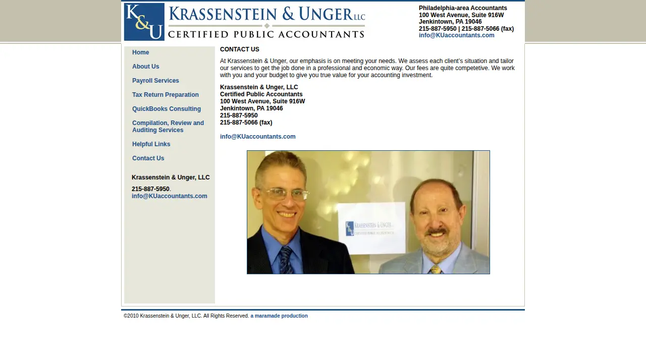 Krassenstein & Unger LLC page