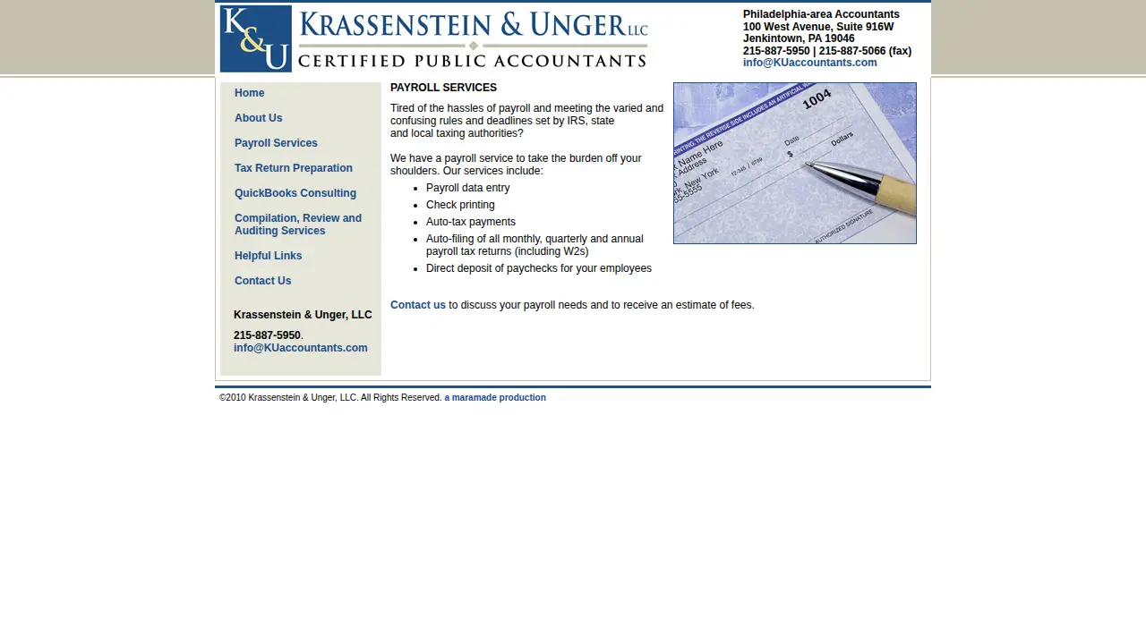 Krassenstein & Unger LLC page