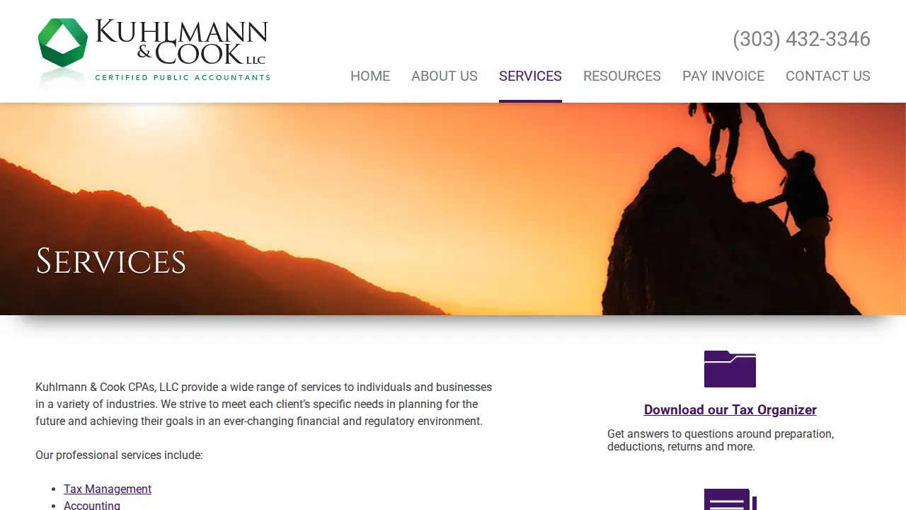 Kuhlmann & Cook CPAs, LLC page