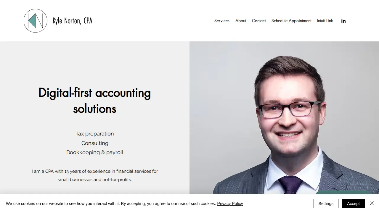 Kyle Norton, CPA website