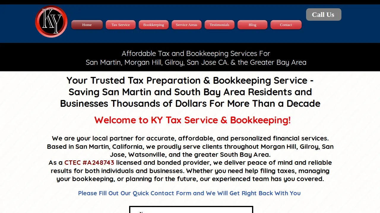 K Y Tax Service & Bookkeeping