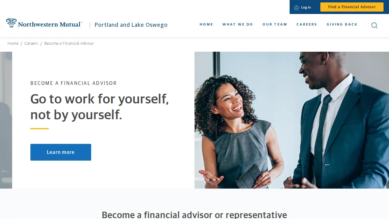 Northwestern Mutual page