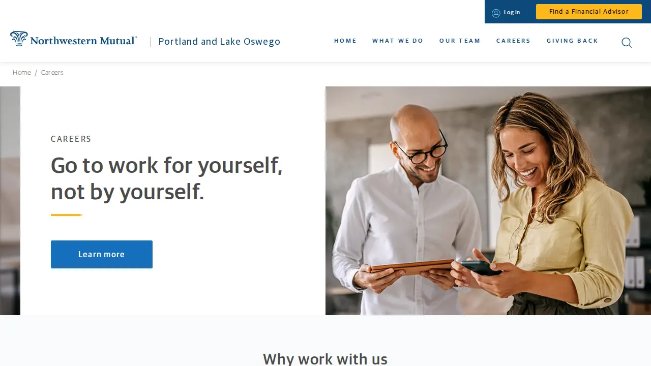Northwestern Mutual page