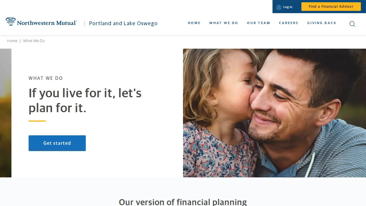 Northwestern Mutual page