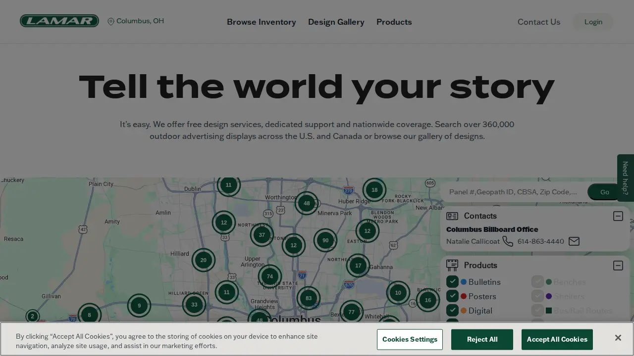 Lamar website