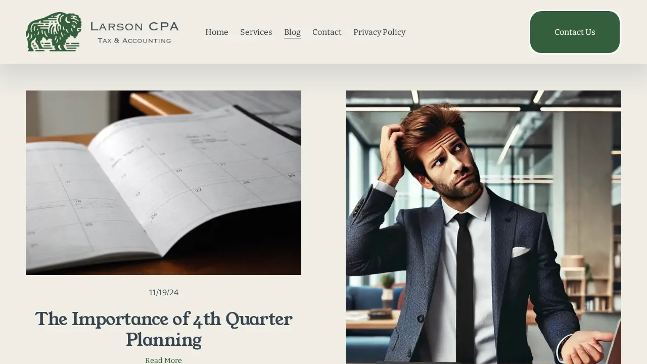 Larson CPA PLLC page
