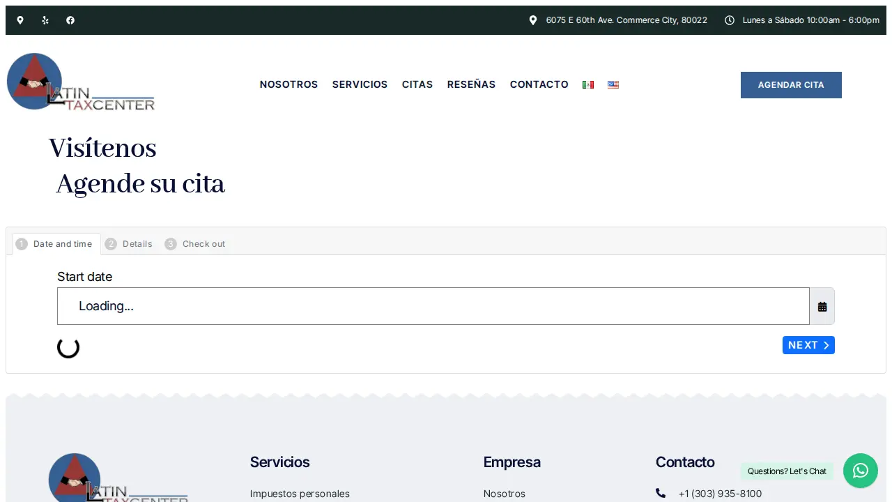 Latin Tax Center page