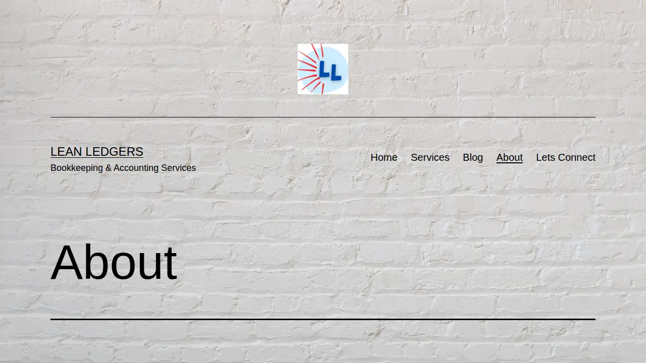 Lean Ledgers page