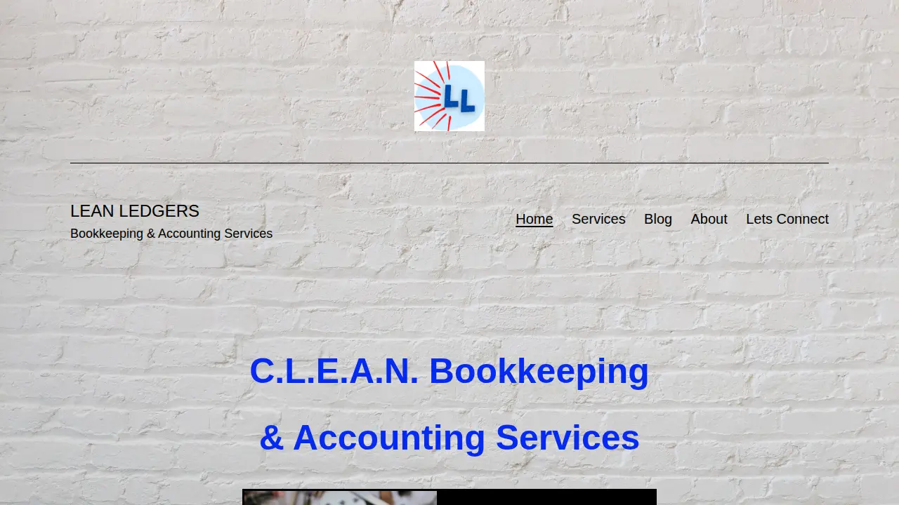Lean Ledgers website