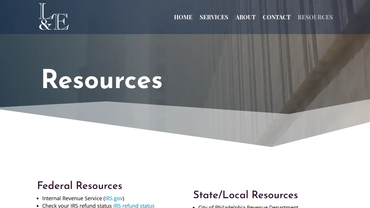 Leitzell & Economidis page