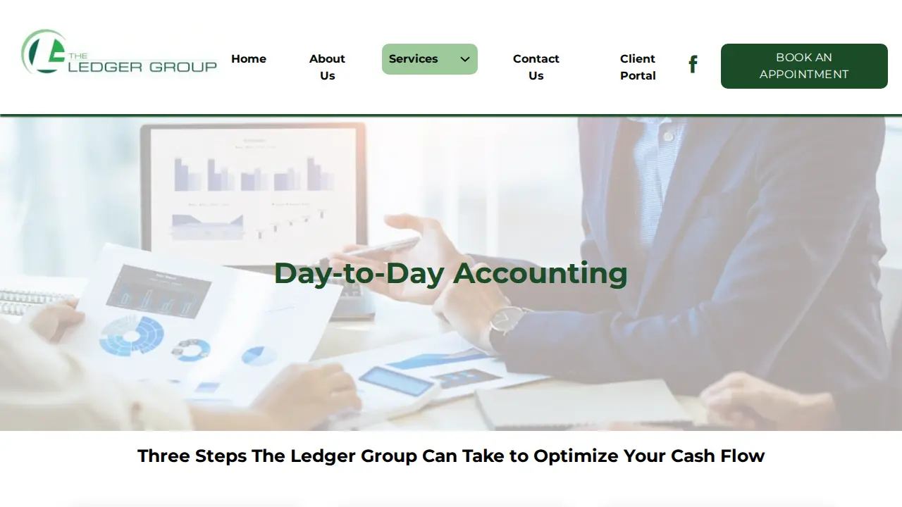 Ledger Group page
