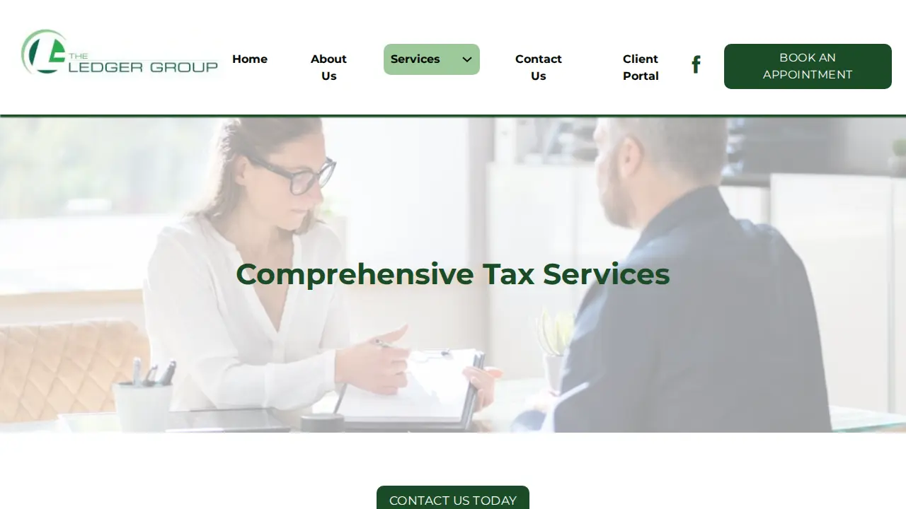 Ledger Group page