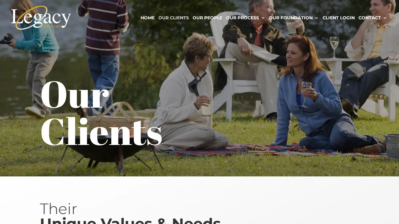Legacy Advisors LLC page