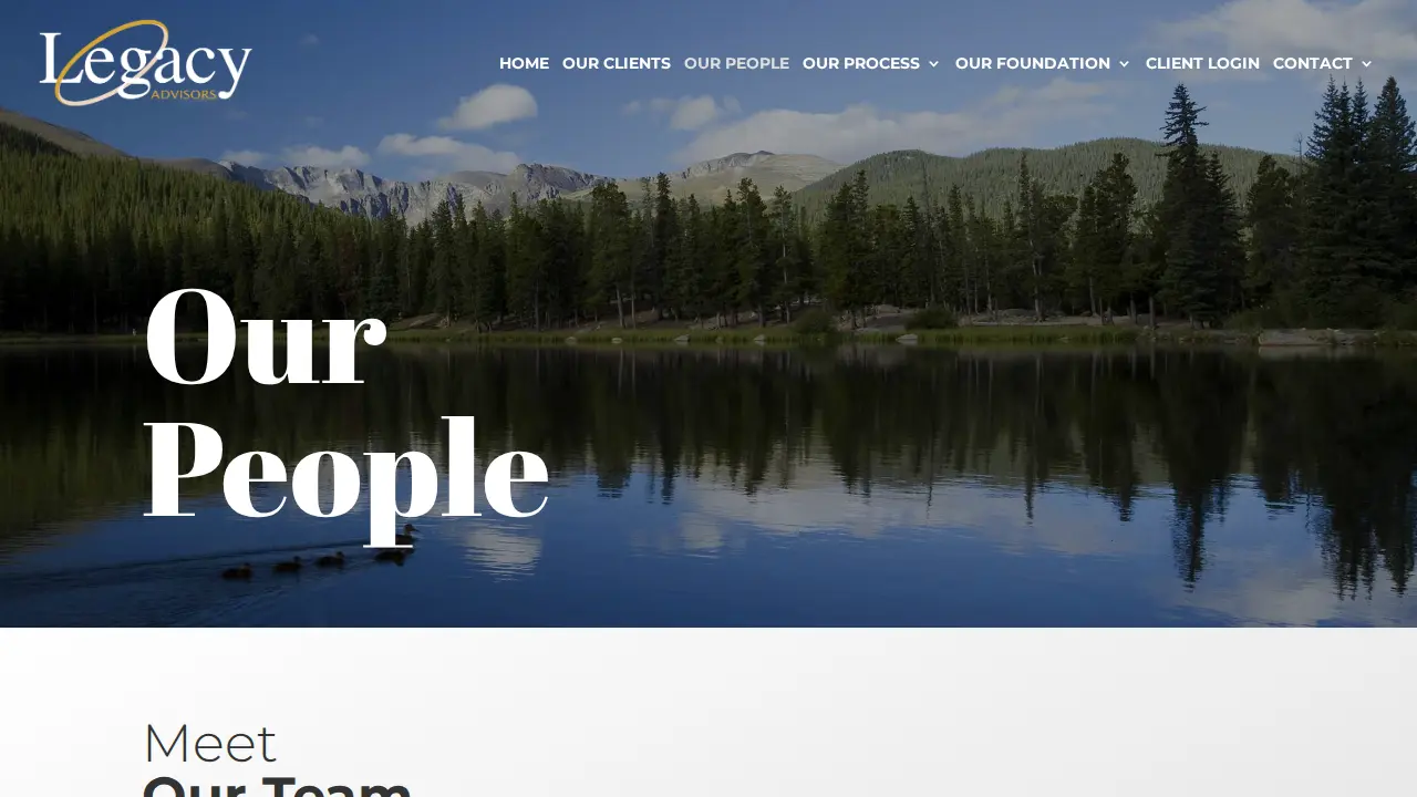 Legacy Advisors LLC page