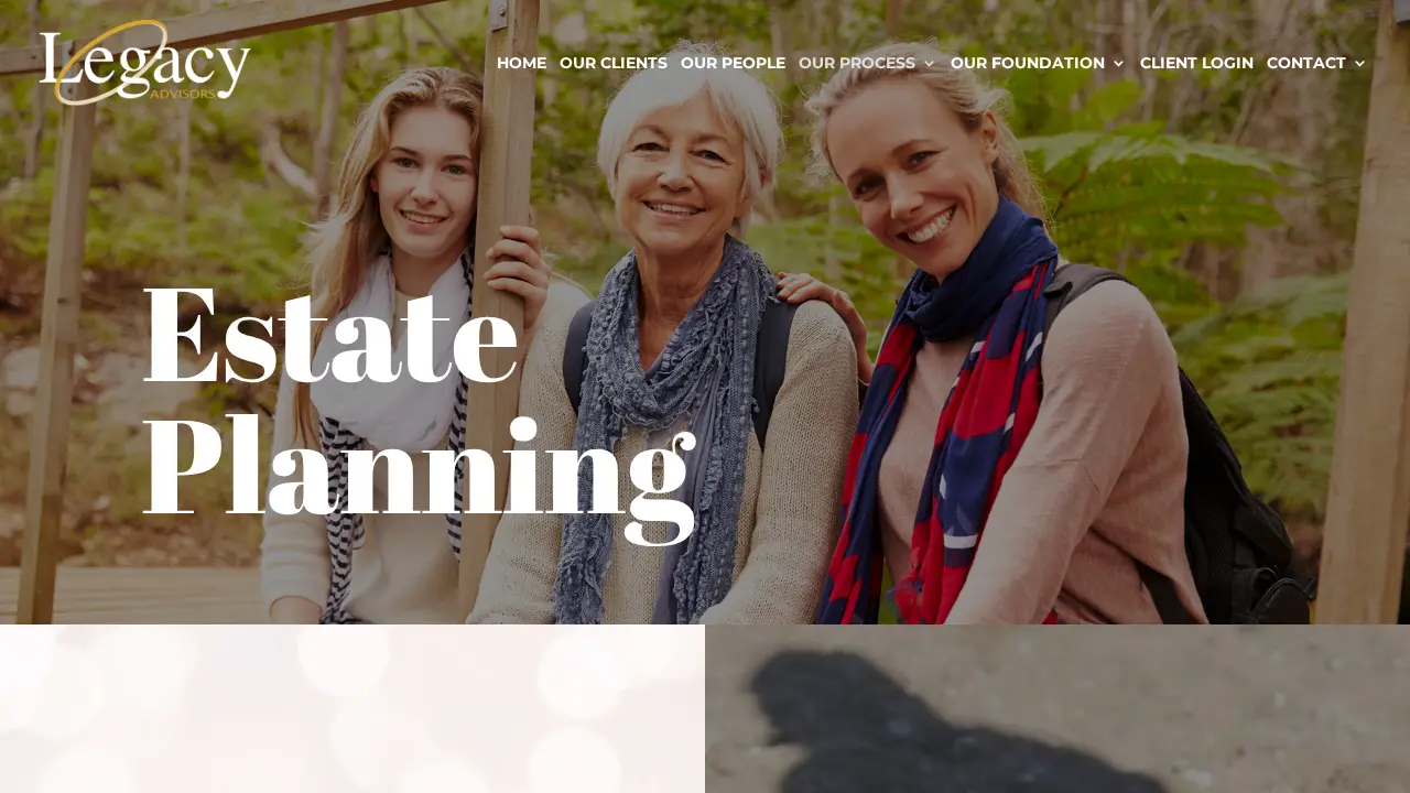 Legacy Advisors LLC page