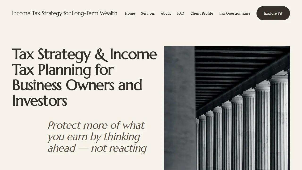 Legacy Tax Group LLC website