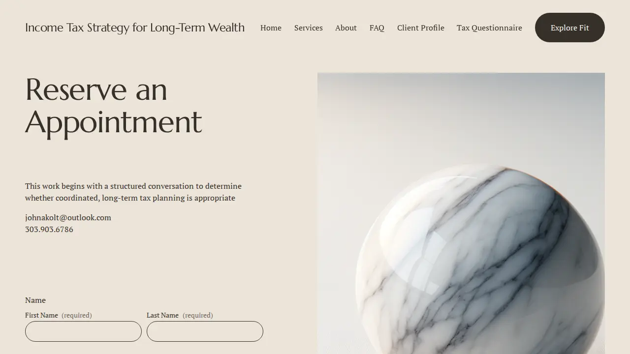 Legacy Tax Group LLC page