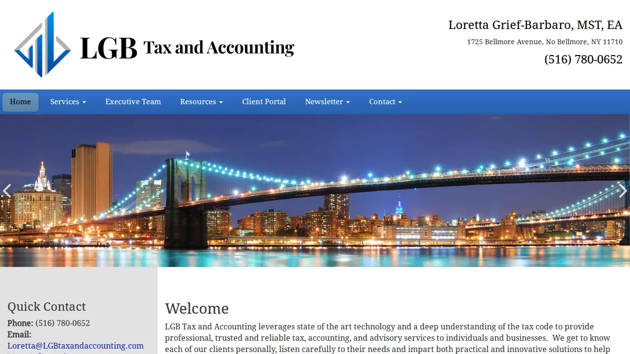 LGB Tax and Accounting page