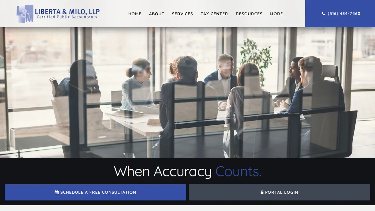 Liberta & Milo LLP page