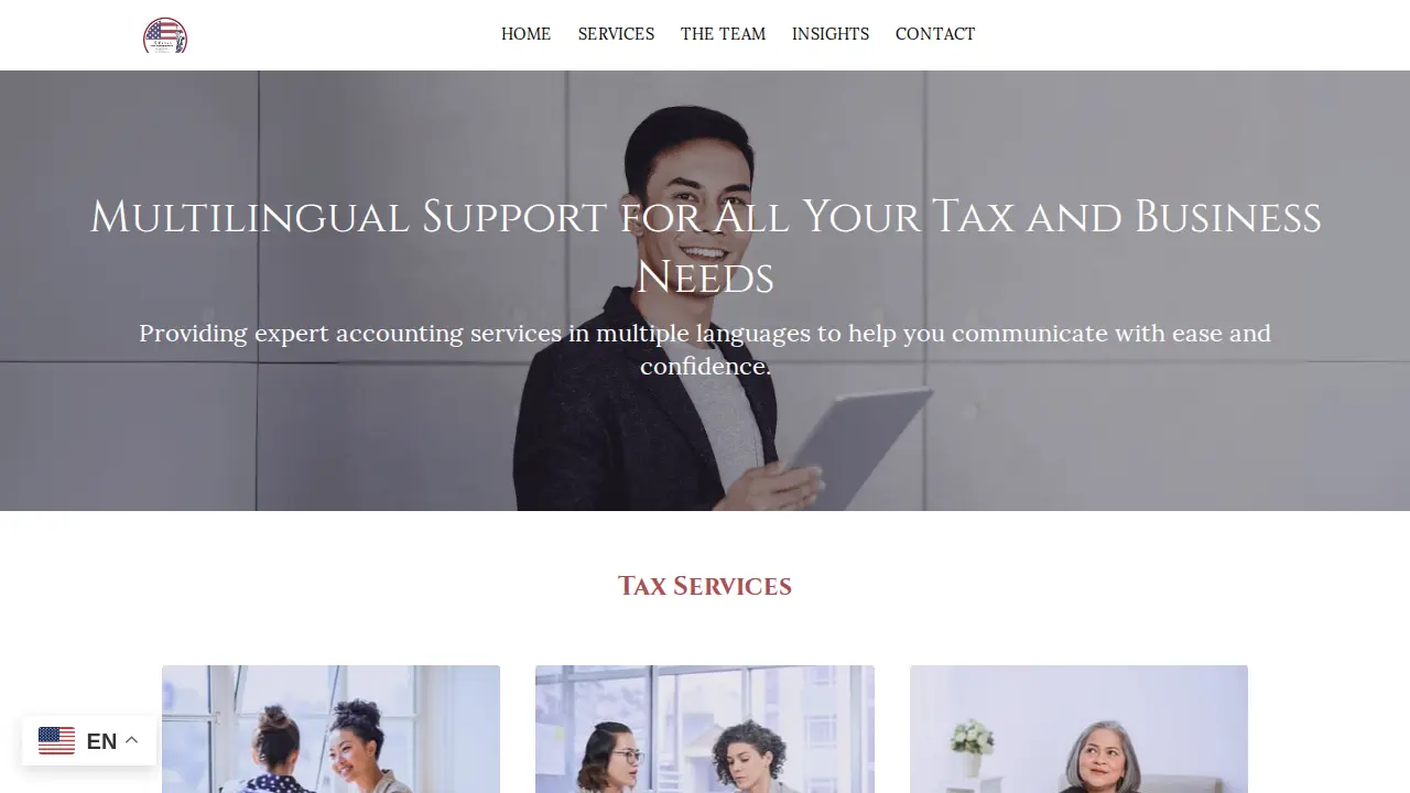 环亚会计税务 Liberty Accounting & Tax Services page