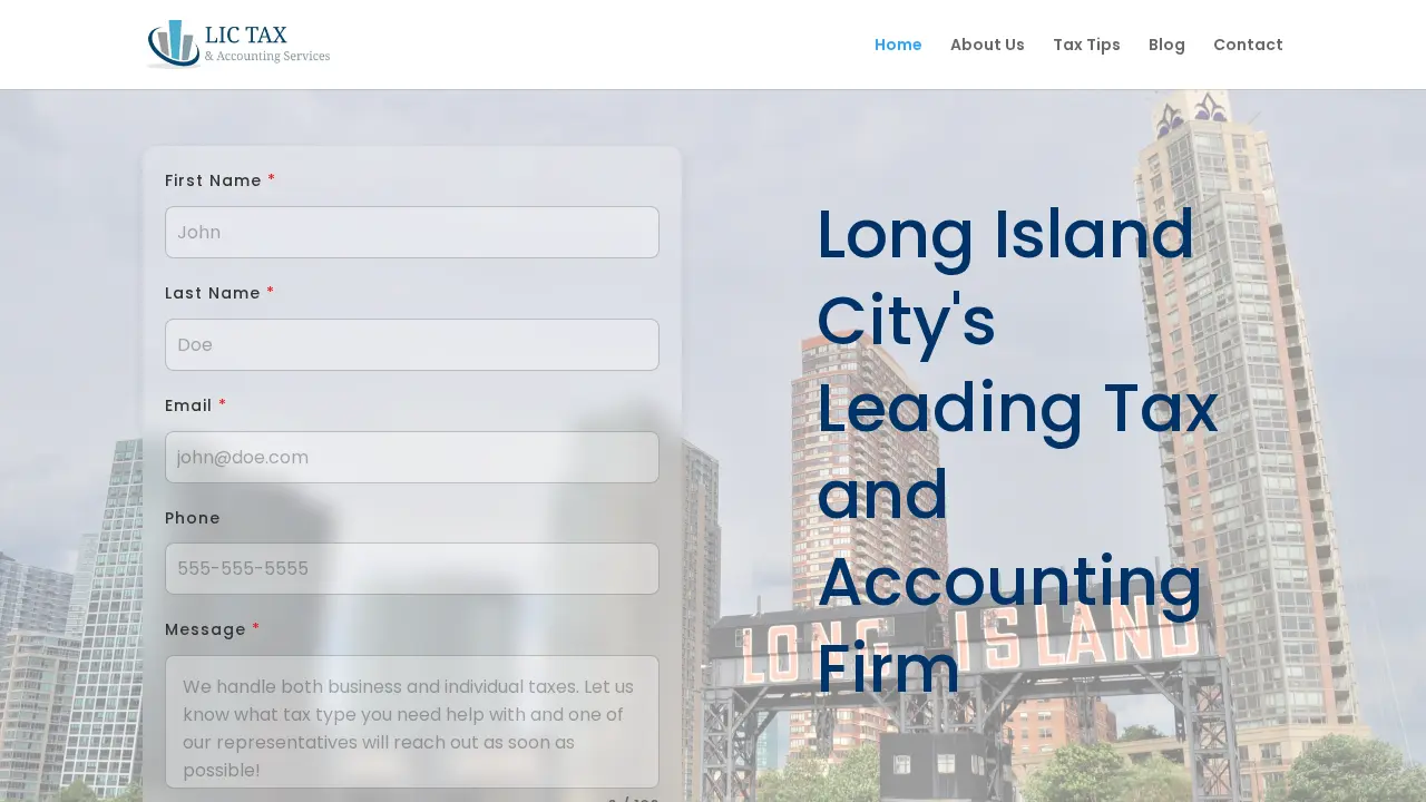 LIC Tax & Accounting Services