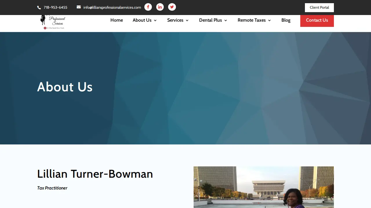 Lillian's Professional Services LLC page