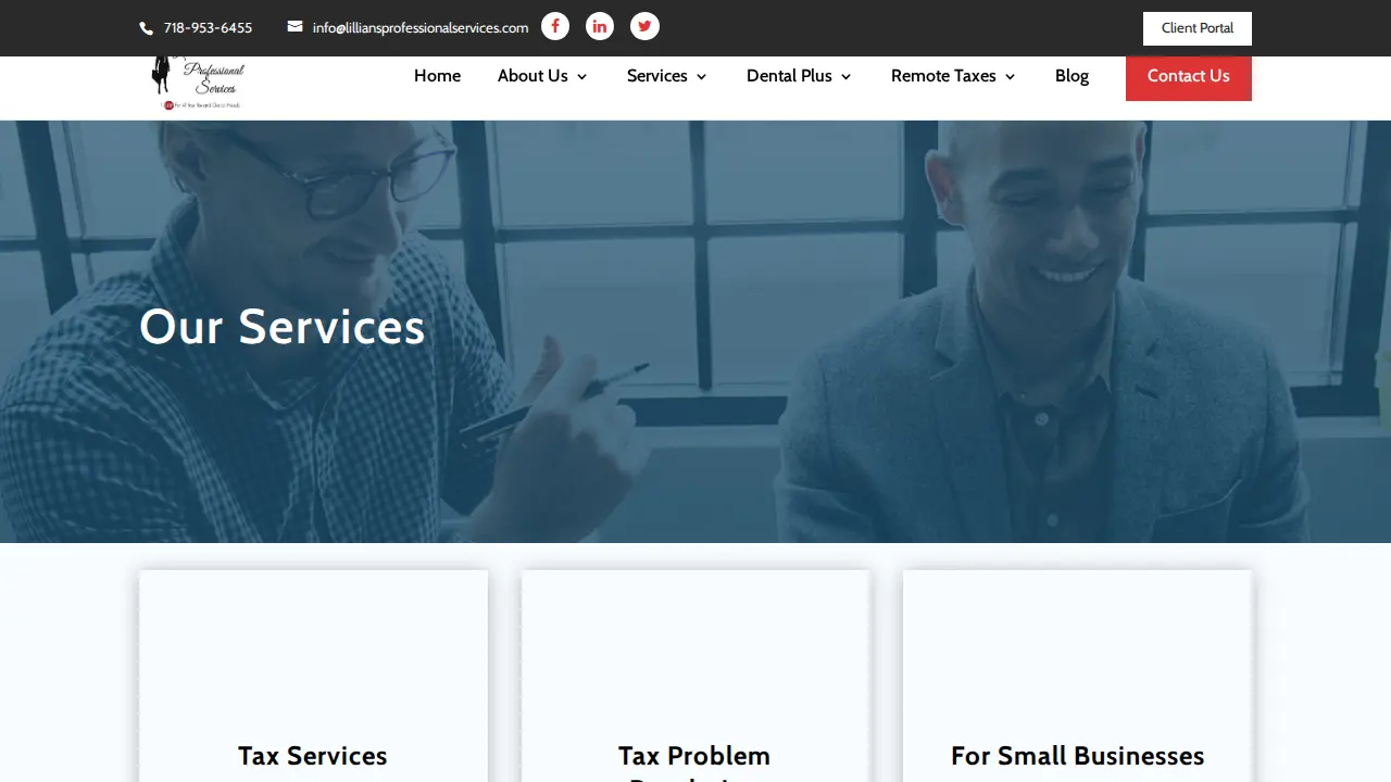 Lillian's Professional Services LLC page