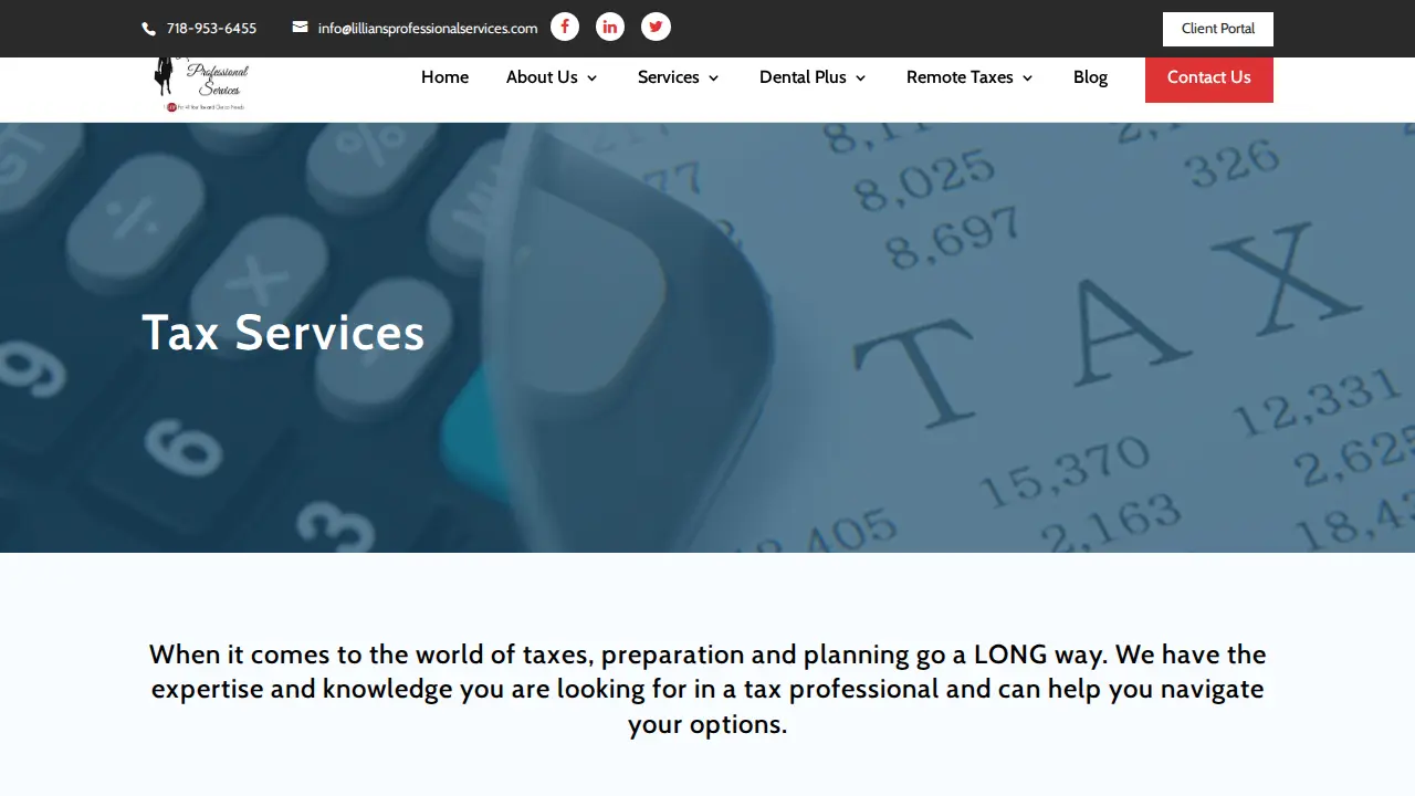 Lillian's Professional Services LLC page