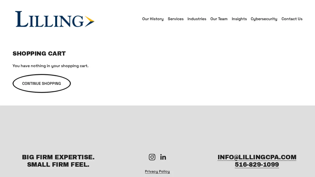 Lilling & Company LLP page