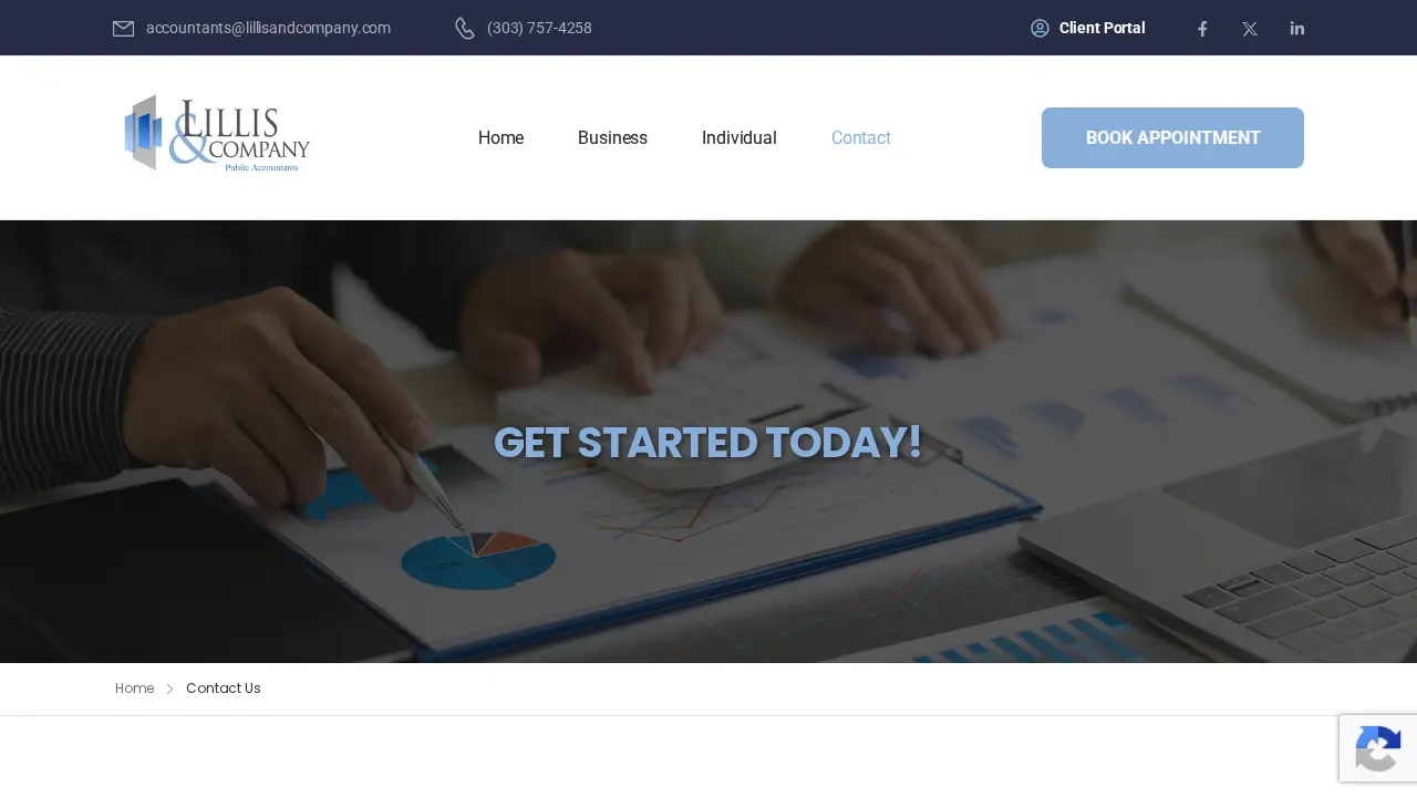 Lillis & Company page