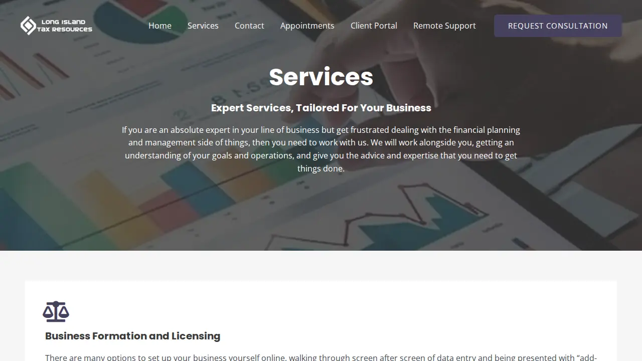 Long Island Tax Resources page