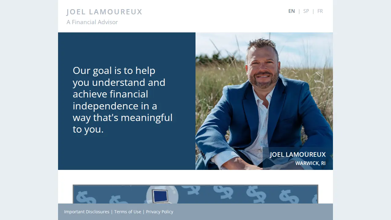 Joel Lamoureux: Primerica - Financial Services