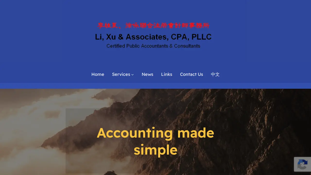 Li, Xu & Associates, CPA, PLLC