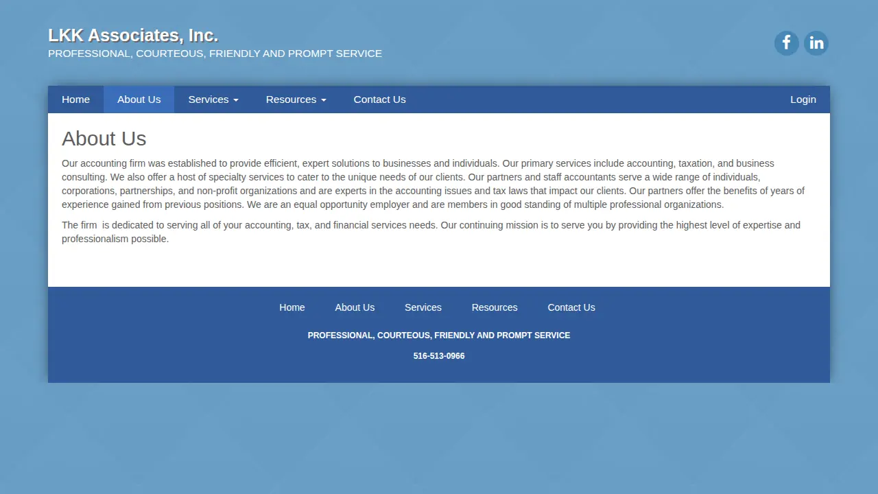 LKK Associates page