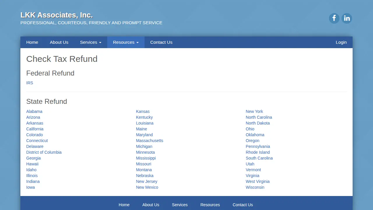 LKK Associates page