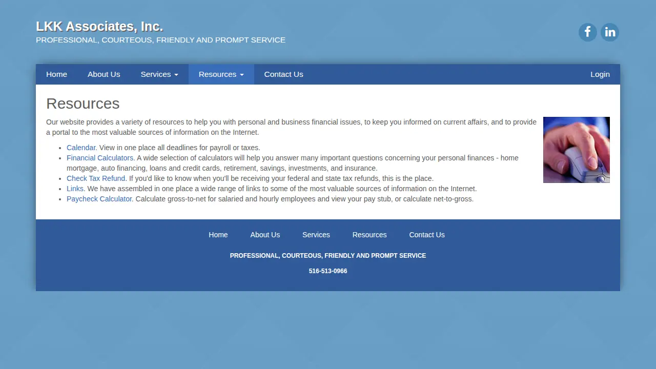 LKK Associates page
