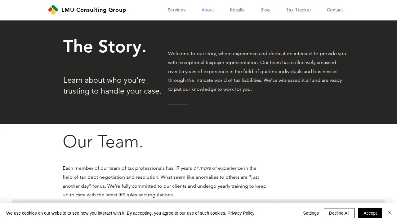 LMU Consulting Group page