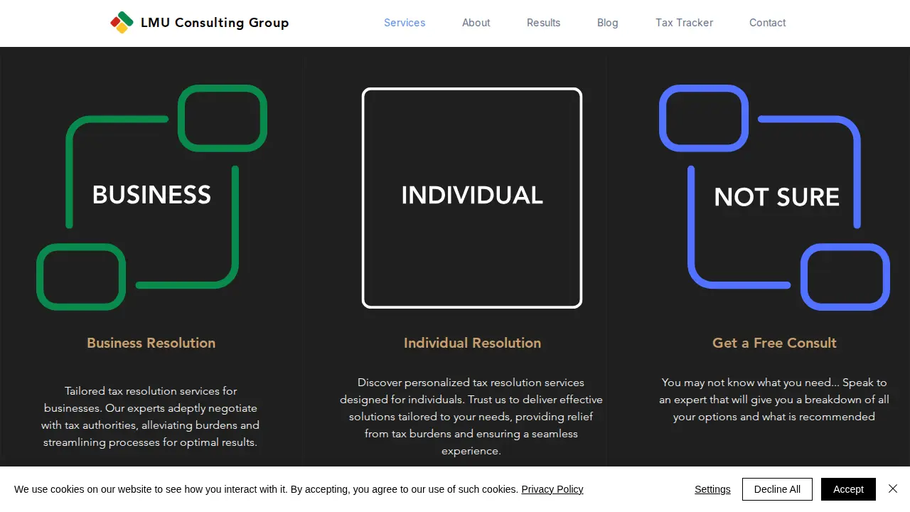 LMU Consulting Group page
