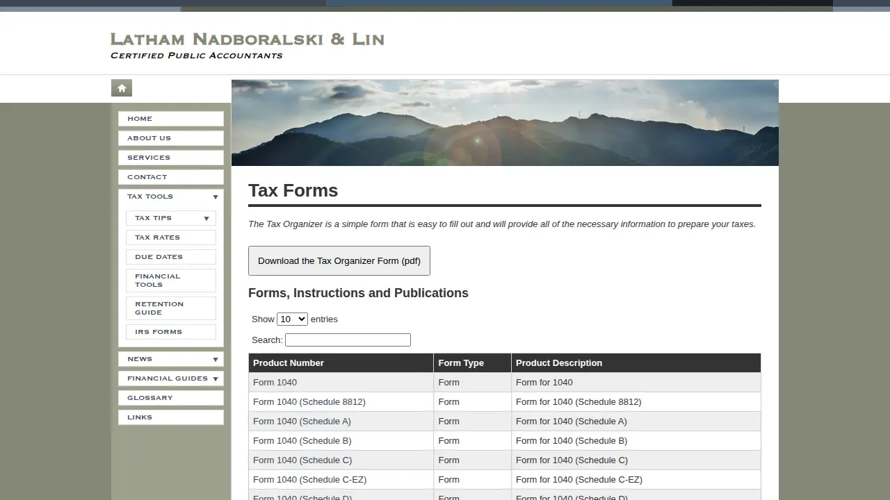 LATHAM & NADBORALSKI page