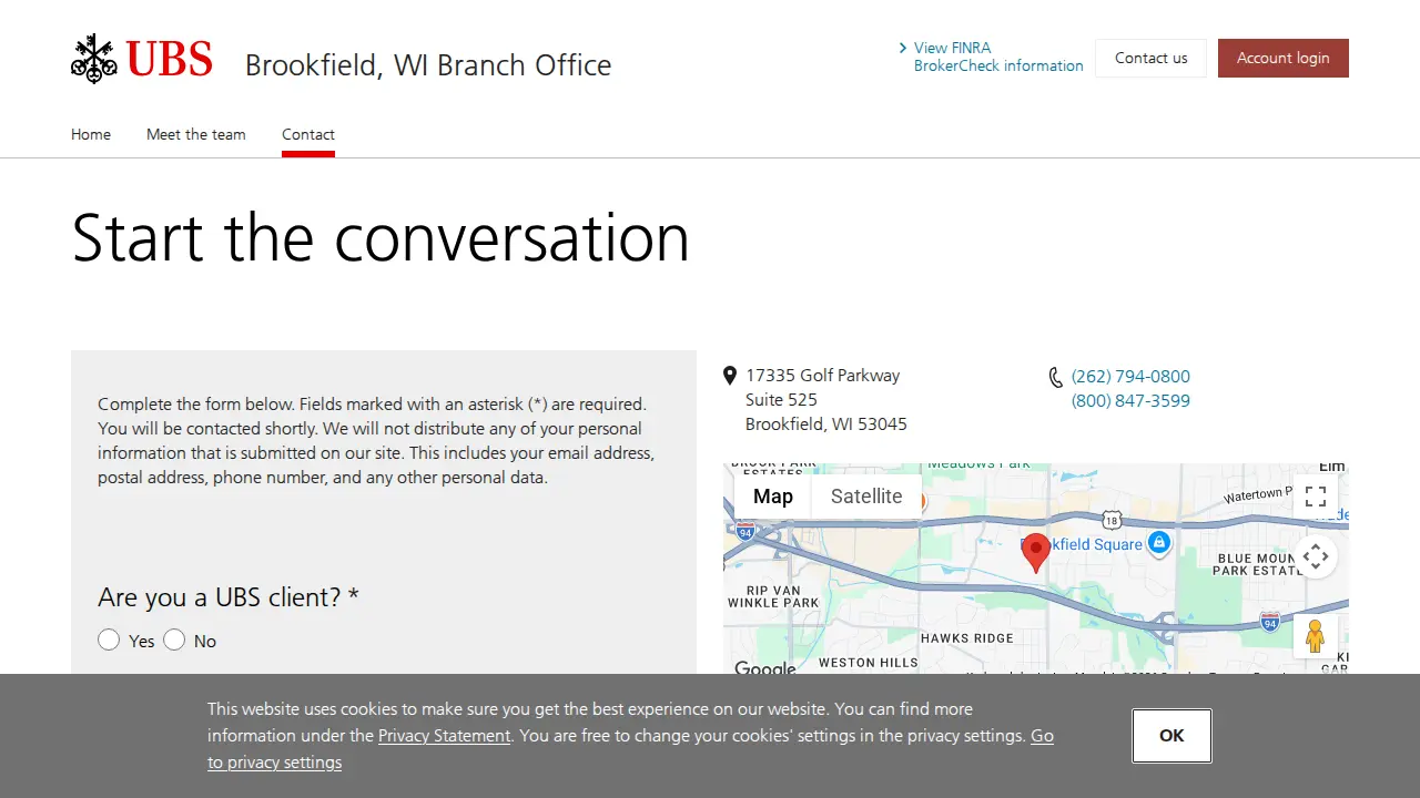Lake Oswego, OR Branch Office - UBS Financial Services Inc. page