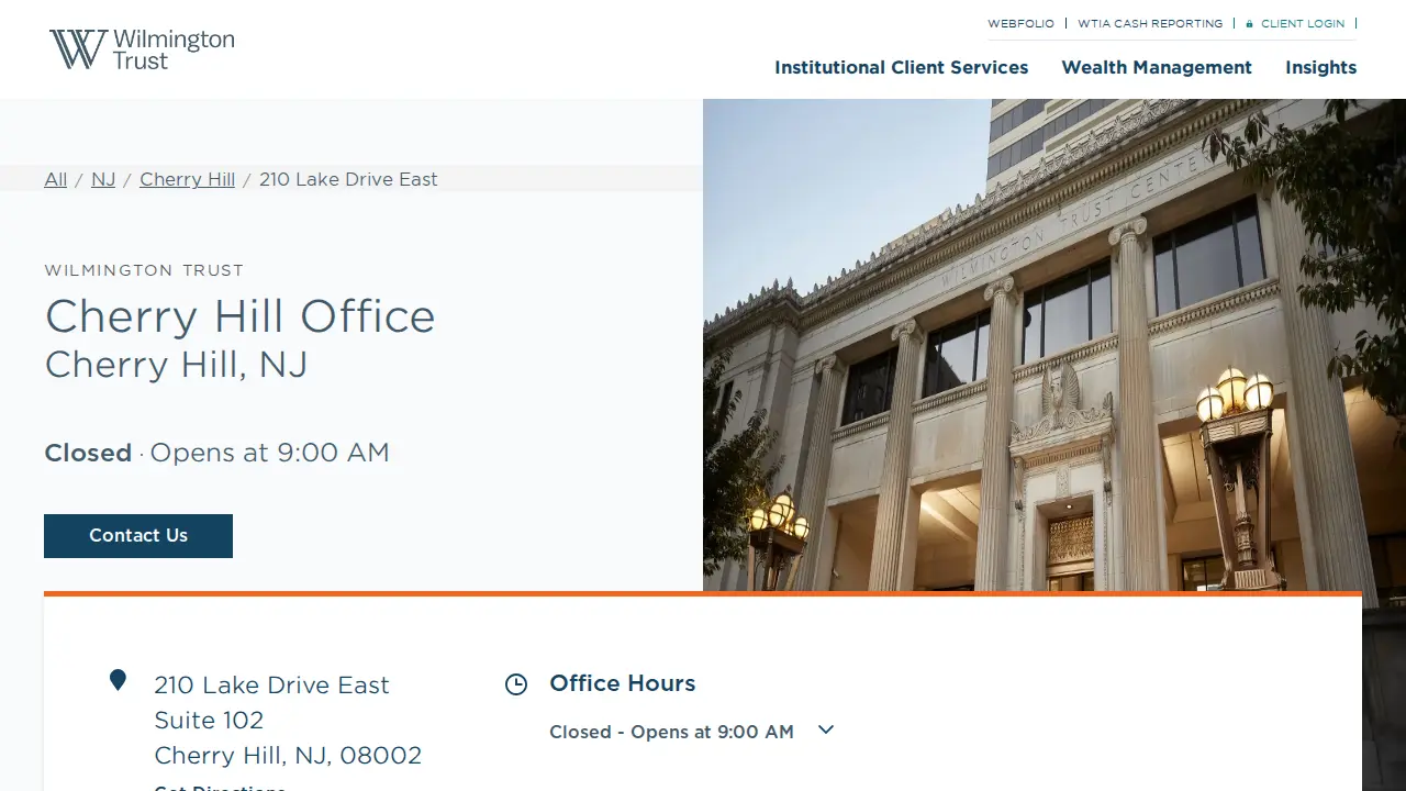 Wilmington Trust page