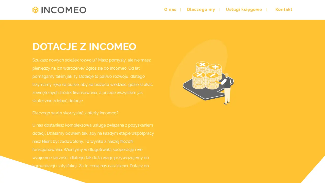 Incomeo Biuro rachunkowe | Księgowość - Łódź Śródmieście page