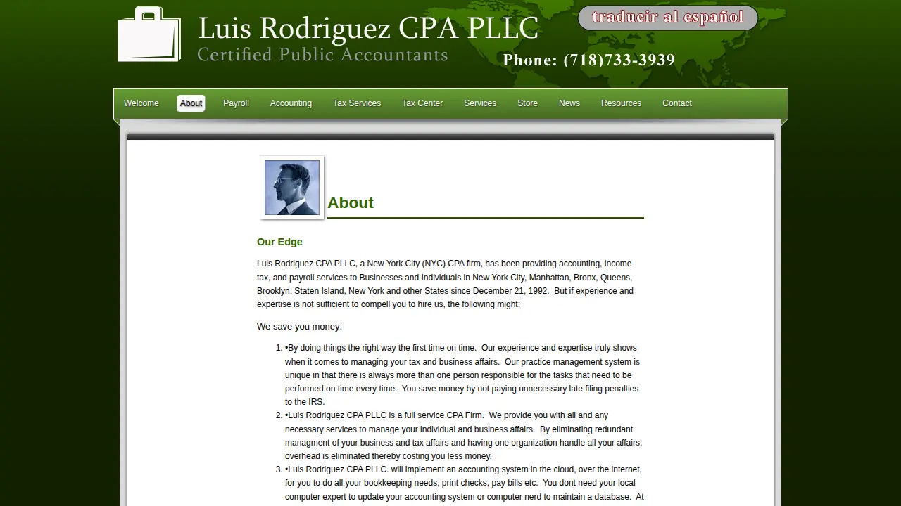 LUIS RODRIGUEZ CPA PLLC page