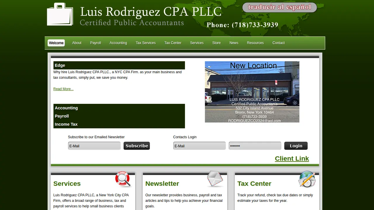 LUIS RODRIGUEZ CPA PLLC page